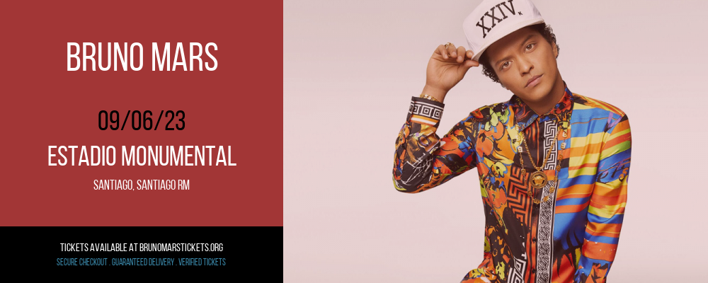Bruno Mars at Bruno Mars Concert Tickets tickets Bruno Mars at Bruno Mars Concert Tickets