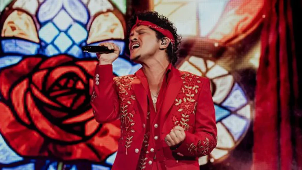 Bruno Mars at Stade De France