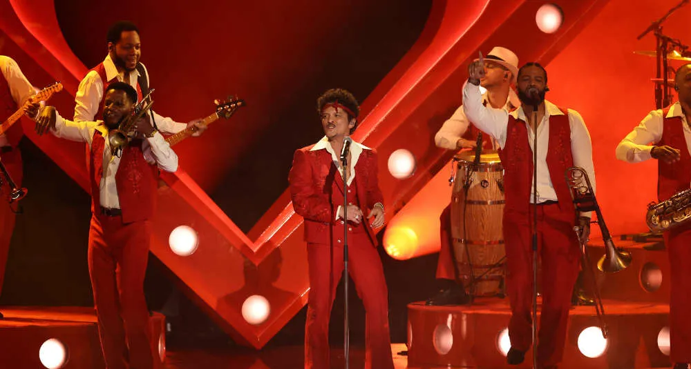 Bruno Mars at Olympiastadion Berlin